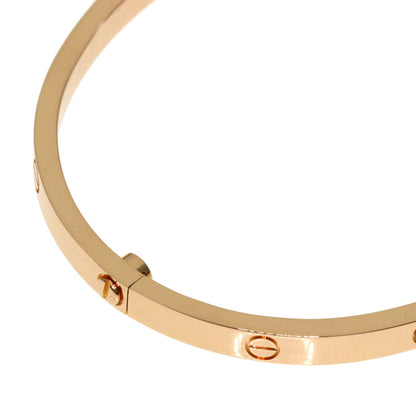 CARTIER LOVE Bracelets Small Model with Driver #16 Bracelet K18 Pink Gold Ladies [Used]
