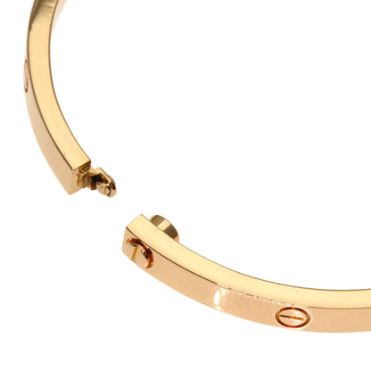 CARTIER LOVE Bracelets Small Model with Driver #16 Bracelet K18 Pink Gold Ladies [Used]