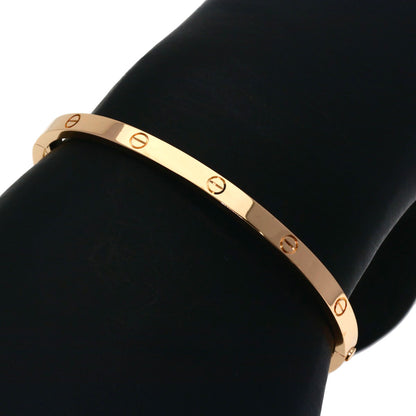 CARTIER LOVE Bracelets Small Model with Driver #16 Bracelet K18 Pink Gold Ladies [Used]