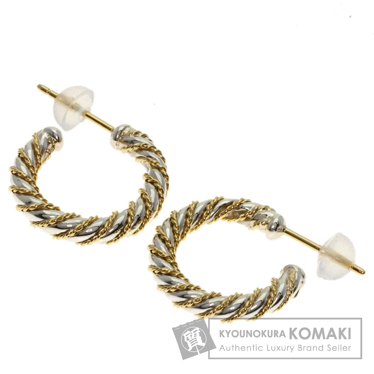 TIFFANY&Co. Twist earring K18 Yellow Gold SVLadies [Used]