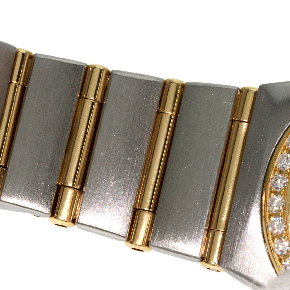 OMEGA Constellation 12P Diamond Watches 1267.75 Stainless Steel/SSxK18YG Ladies