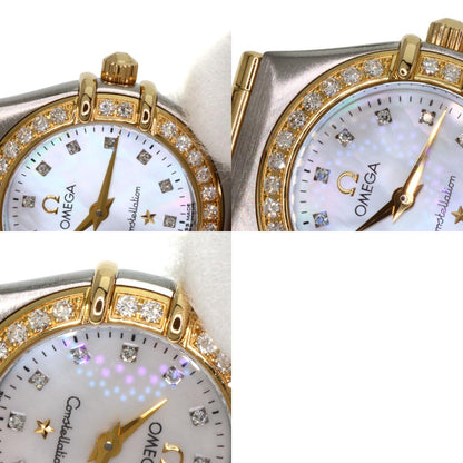 OMEGA Constellation 12P Diamond Watches 1267.75 Stainless Steel/SSxK18YG Ladies