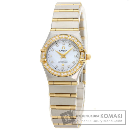 OMEGA Constellation 12P Diamond Watches 1267.75 Stainless Steel/SSxK18YG Ladies