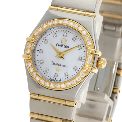 OMEGA Constellation 12P Diamond Watches 1267.75 Stainless Steel/SSxK18YG Ladies