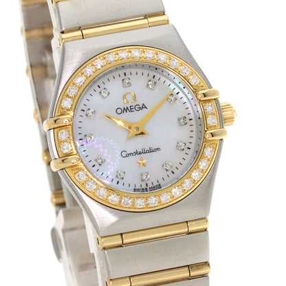 OMEGA Constellation 12P Diamond Watches 1267.75 Stainless Steel/SSxK18YG Ladies
