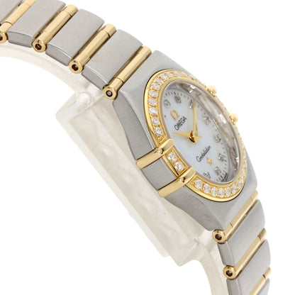 OMEGA Constellation 12P Diamond Watches 1267.75 Stainless Steel/SSxK18YG Ladies