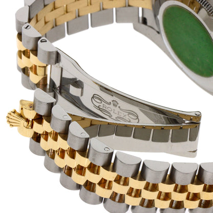 ROLEX DATEJUST 10P Diamond Watches 116233G Stainless Steel/SSxK18YG mens