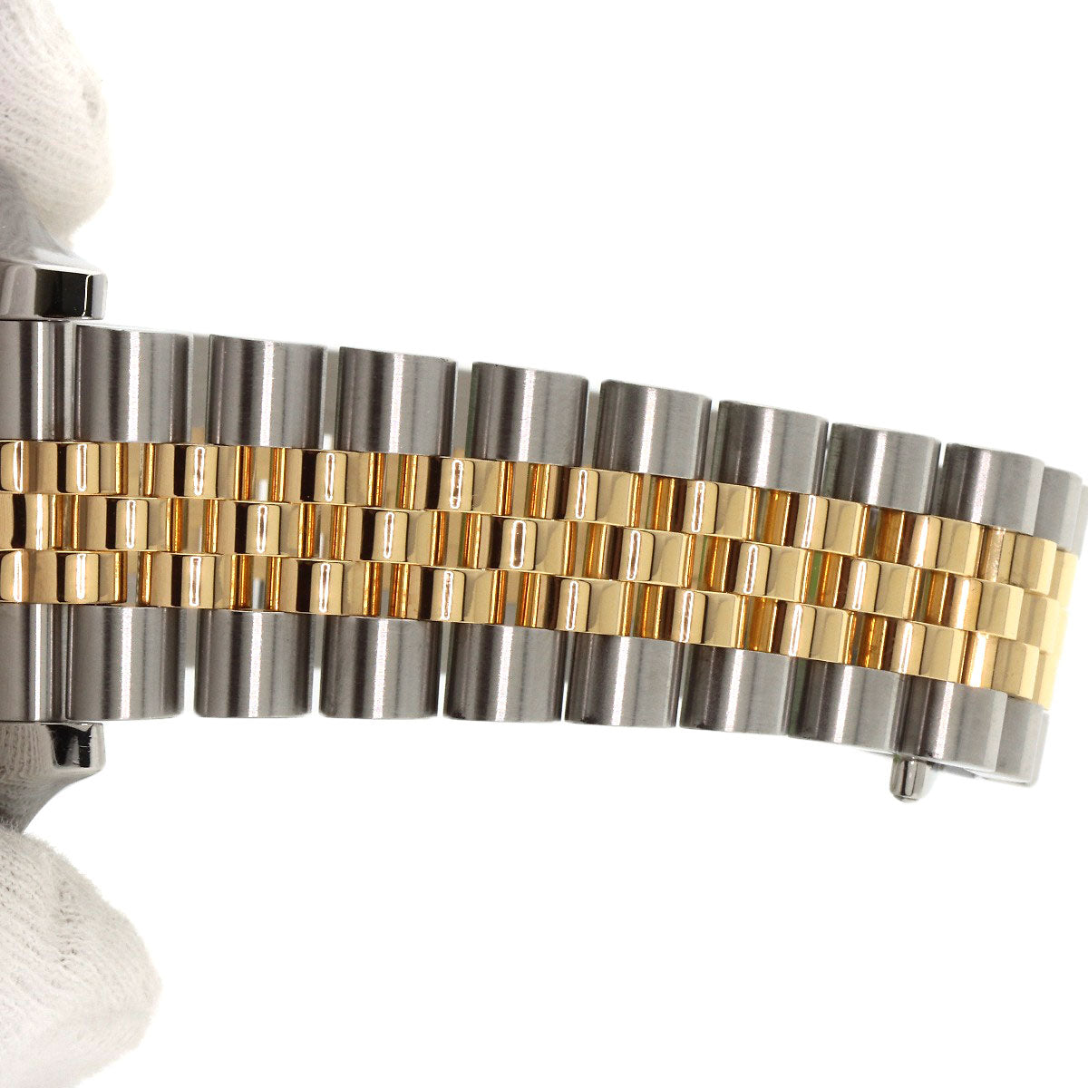 ROLEX DATEJUST 10P Diamond Watches 116233G Stainless Steel/SSxK18YG mens