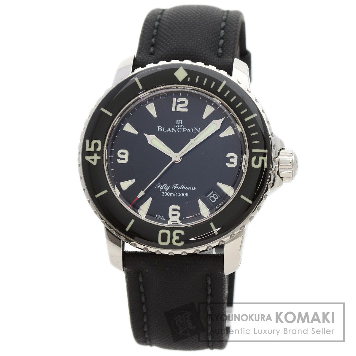 Blancpain Fifty Fathoms Watches 5015-1130-52A Stainless Steel/Sail Canvas Ladies