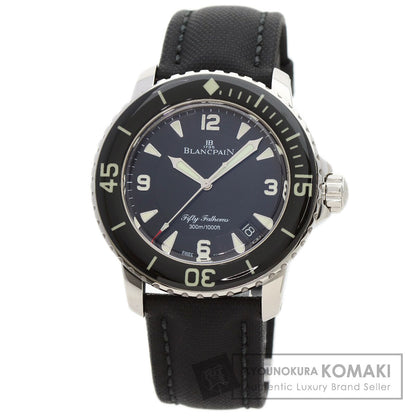 Blancpain Fifty Fathoms Watches 5015-1130-52A Stainless Steel/Sail Canvas Ladies