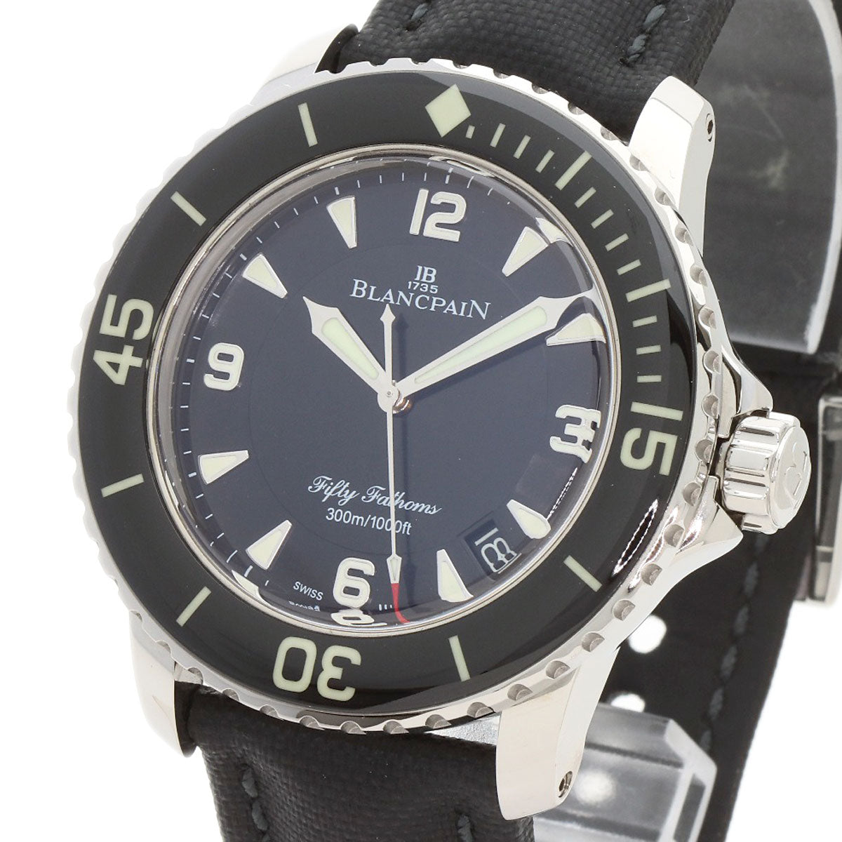 Blancpain Fifty Fathoms Watches 5015-1130-52A Stainless Steel/Sail Canvas Ladies