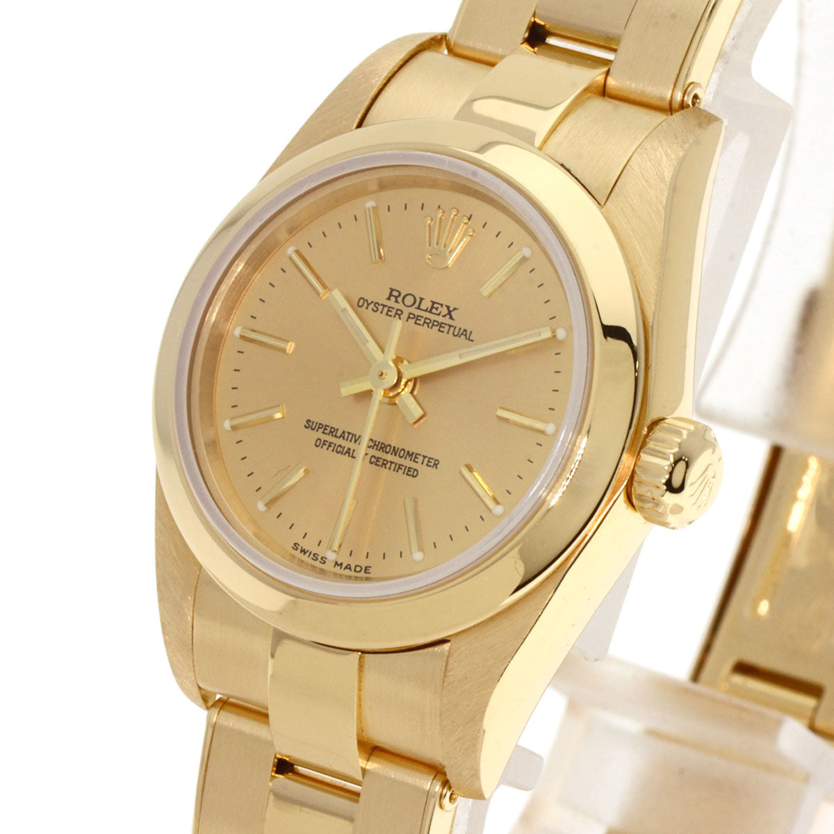 ROLEX Oyster perpetual Watches 76188 K18 Yellow Gold/18K Yellow Gold Ladies