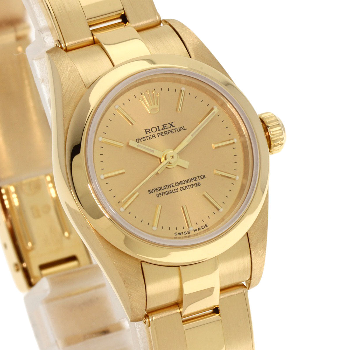 ROLEX Oyster perpetual Watches 76188 K18 Yellow Gold/18K Yellow Gold Ladies
