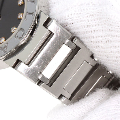 BVLGARI BVLGARI BVLGARI 12P Diamond Watches BBL23C6SS/12 Stainless Steel/Stainless Steel Ladies