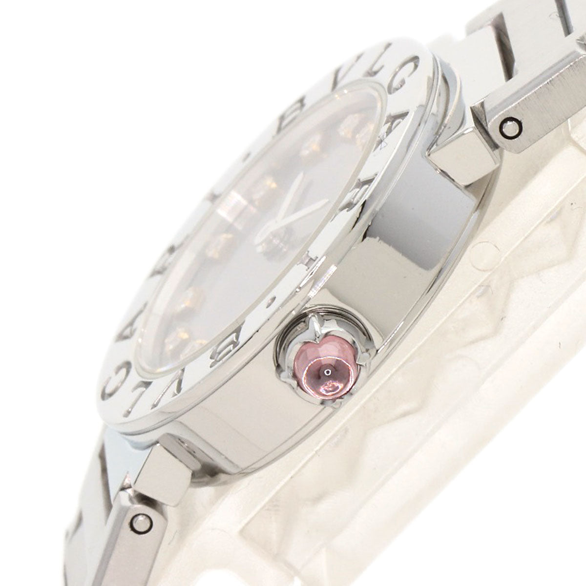 BVLGARI BVLGARI BVLGARI 12P Diamond Watches BBL23C6SS/12 Stainless Steel/Stainless Steel Ladies