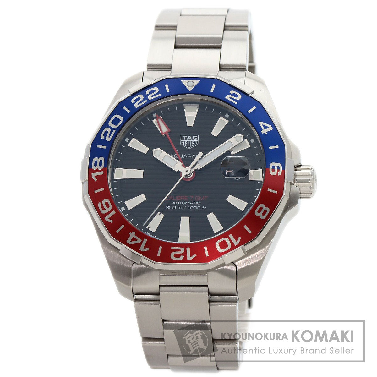 TAG HEUER Aqua Racer Caliber 7 GMT Watches WAY201F.BA0927 Stainless Steel/Stainless Steel mens