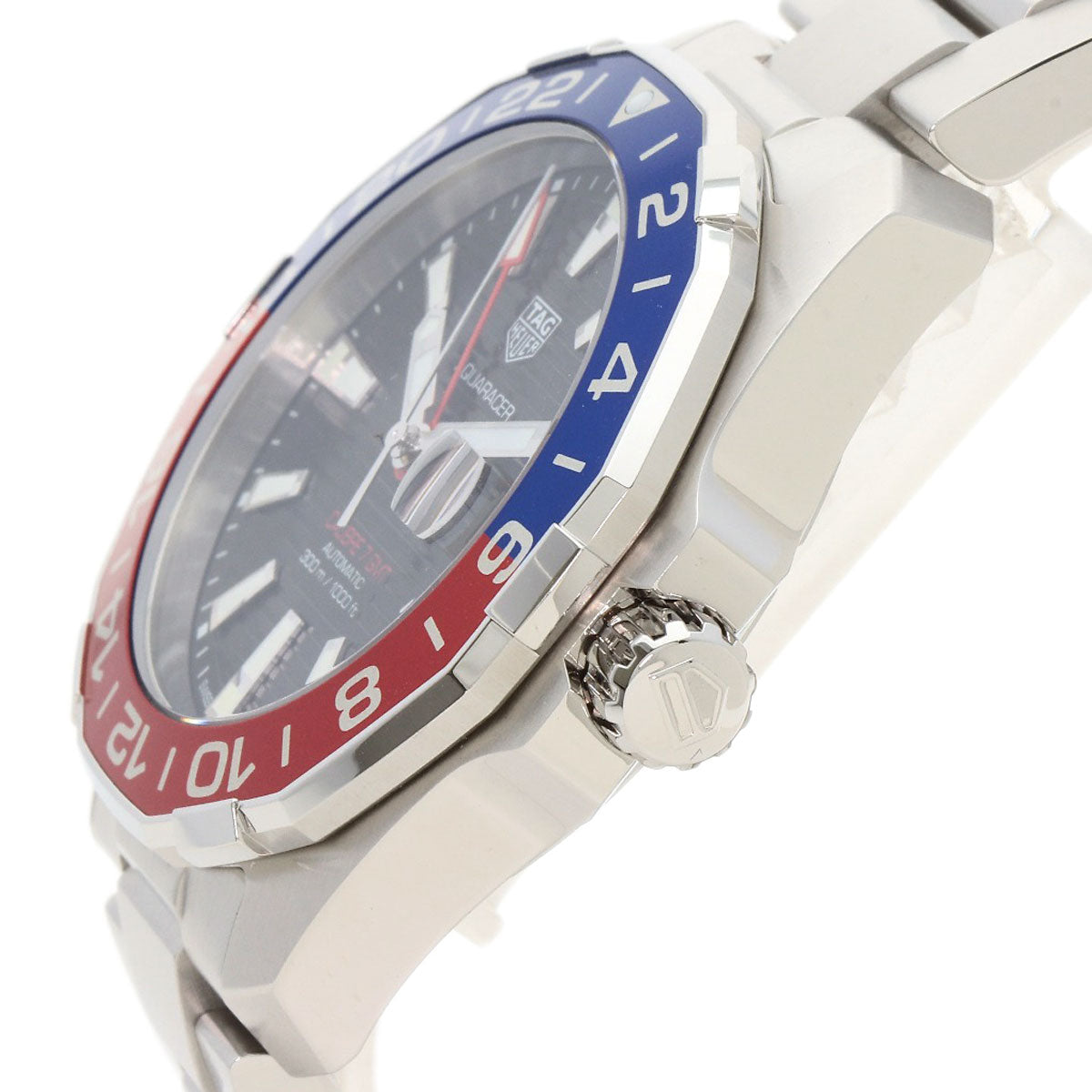 TAG HEUER Aqua Racer Caliber 7 GMT Watches WAY201F.BA0927 Stainless Steel/Stainless Steel mens