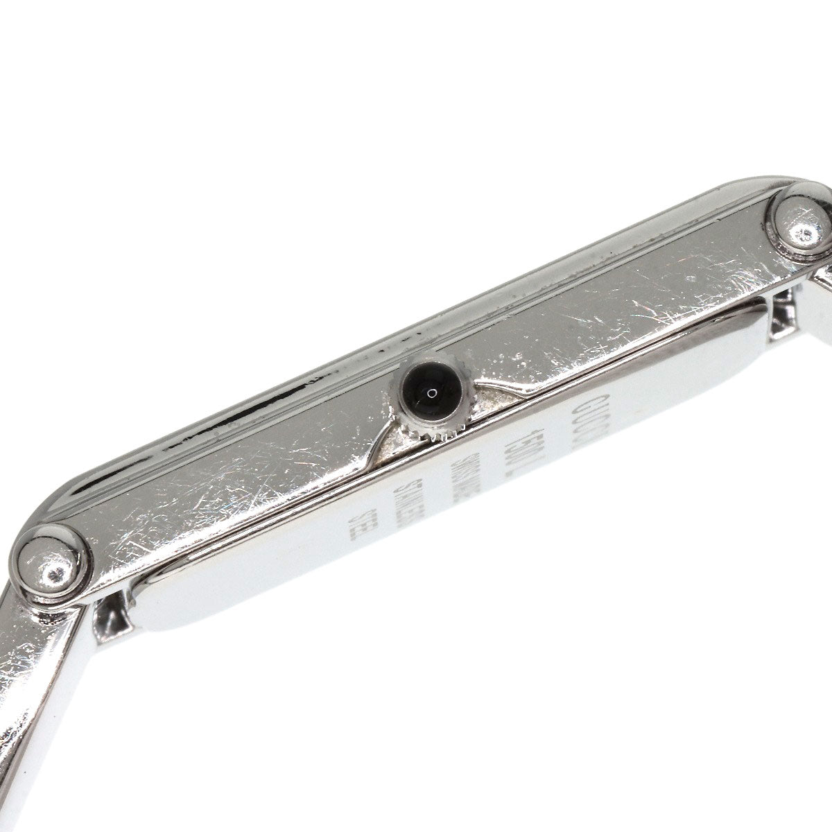 GUCCI Square face bangle Watches 1500L Stainless Steel/Stainless Steel Ladies