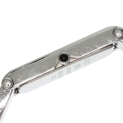 GUCCI Square face bangle Watches 1500L Stainless Steel/Stainless Steel Ladies