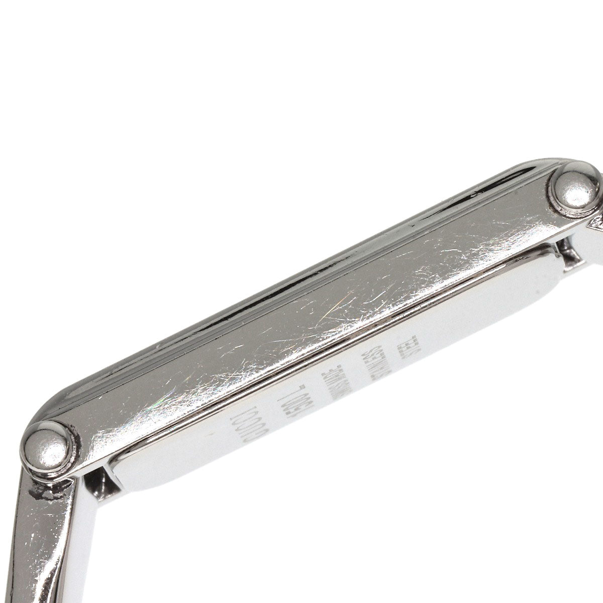 GUCCI Square face bangle Watches 1500L Stainless Steel/Stainless Steel Ladies