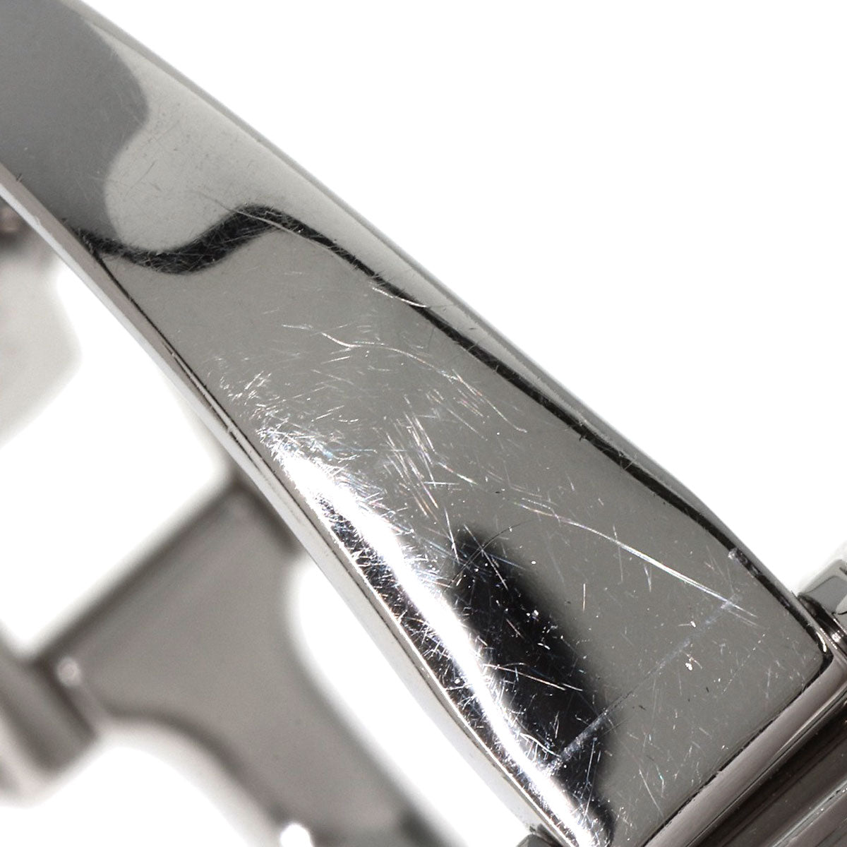 GUCCI Square face bangle Watches 1500L Stainless Steel/Stainless Steel Ladies