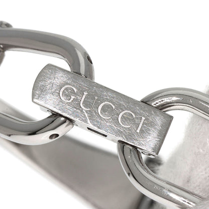 GUCCI Square face bangle Watches 1500L Stainless Steel/Stainless Steel Ladies