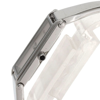 GUCCI Square face bangle Watches 1500L Stainless Steel/Stainless Steel Ladies