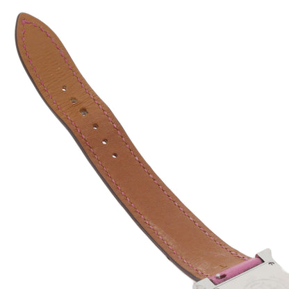 HERMES H watch Watches HH1.210 Stainless Steel/Leather Ladies