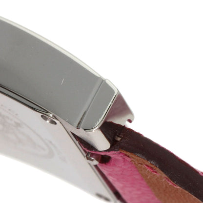 HERMES H watch Watches HH1.210 Stainless Steel/Leather Ladies