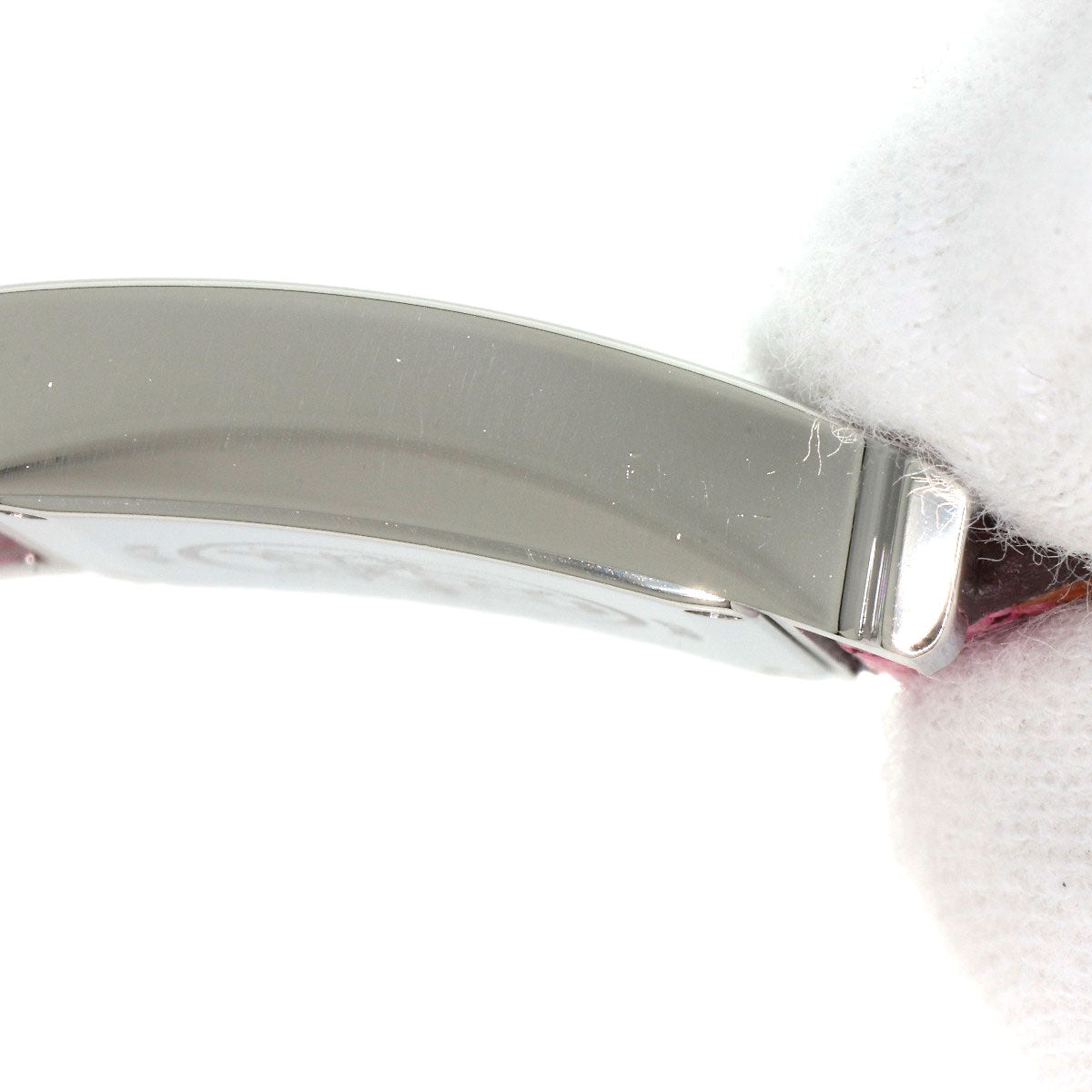 HERMES H watch Watches HH1.210 Stainless Steel/Leather Ladies