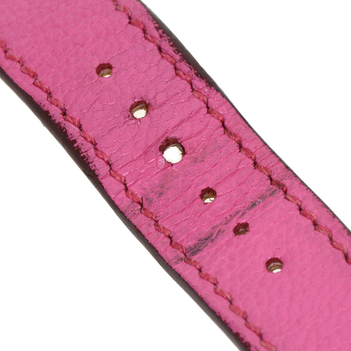 HERMES H watch Watches HH1.210 Stainless Steel/Leather Ladies