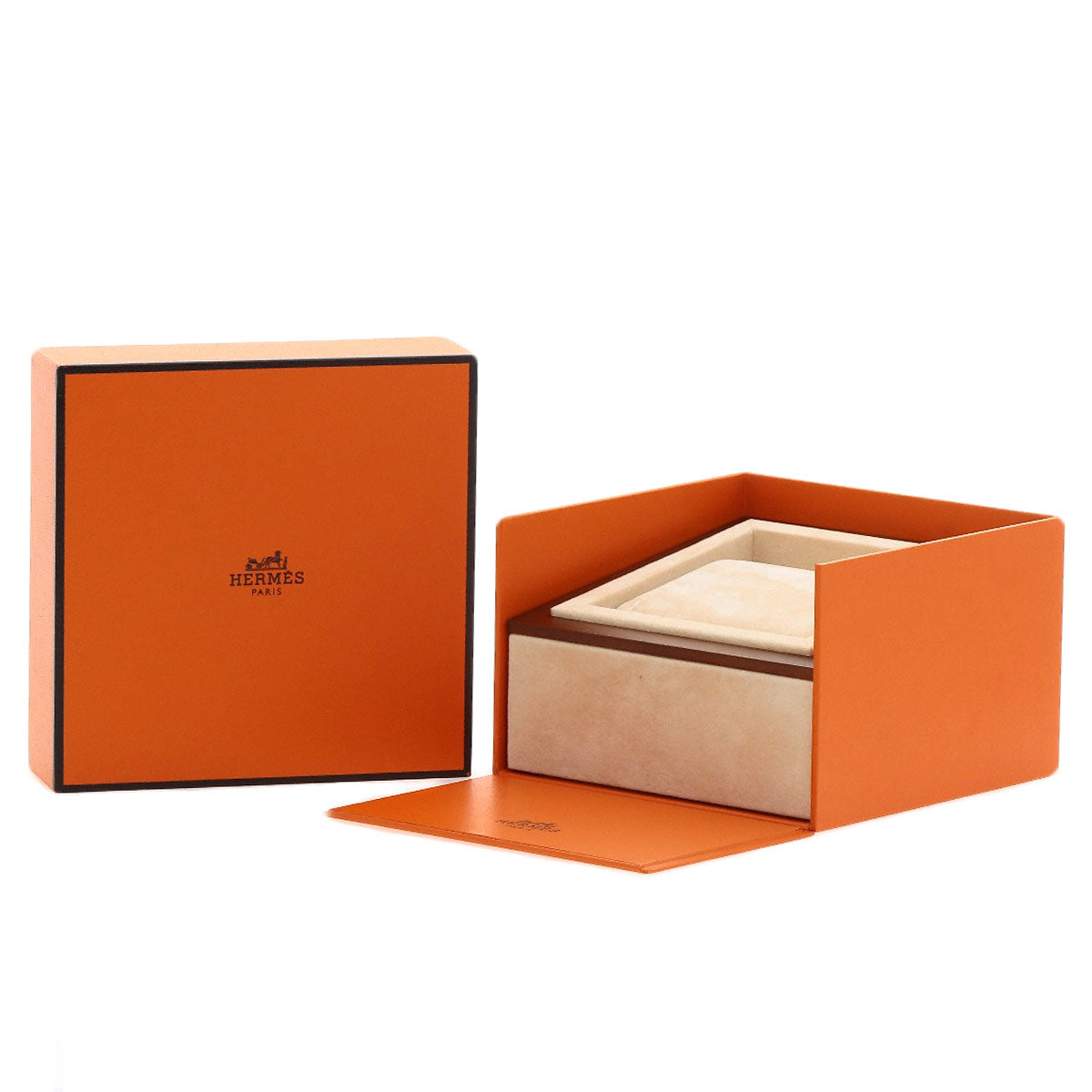 HERMES H watch Watches HH1.210 Stainless Steel/Leather Ladies