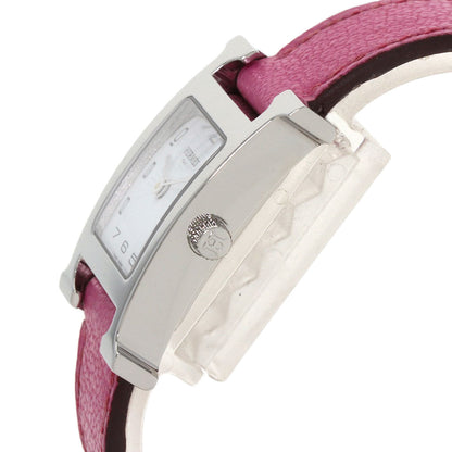 HERMES H watch Watches HH1.210 Stainless Steel/Leather Ladies