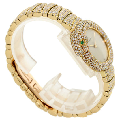 CARTIER PANTHERE1925 Panther Full Diamond Watches K18 Yellow Gold/K18YGxDiamond Ladies