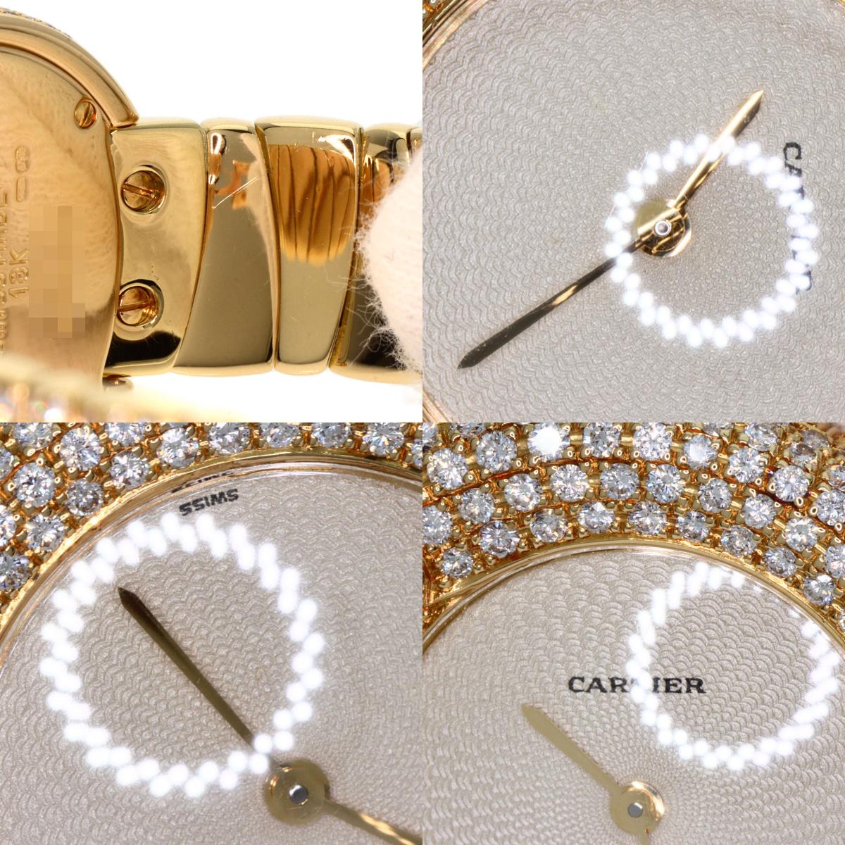 CARTIER PANTHERE1925 Panther Full Diamond Watches K18 Yellow Gold/K18YGxDiamond Ladies