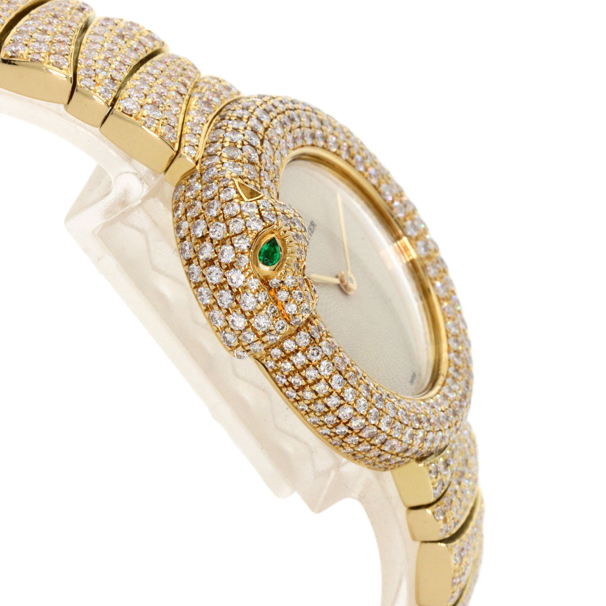 CARTIER PANTHERE1925 Panther Full Diamond Watches K18 Yellow Gold/K18YGxDiamond Ladies