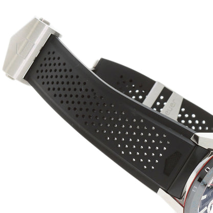 TAG HEUER Carrera Caliber 02 Watches CBG2A10 Stainless Steel/Rubber Ladies