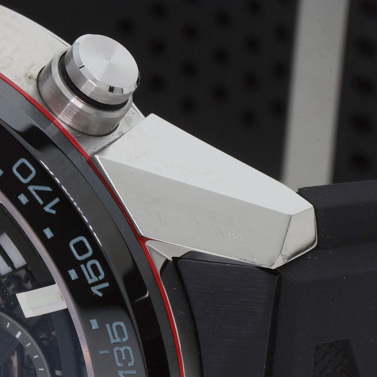 TAG HEUER Carrera Caliber 02 Watches CBG2A10 Stainless Steel/Rubber Ladies