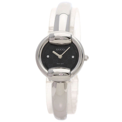 GUCCI Round face Watches 1400L Stainless Steel/Stainless Steel Ladies