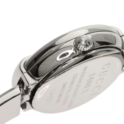 GUCCI Round face Watches 1400L Stainless Steel/Stainless Steel Ladies