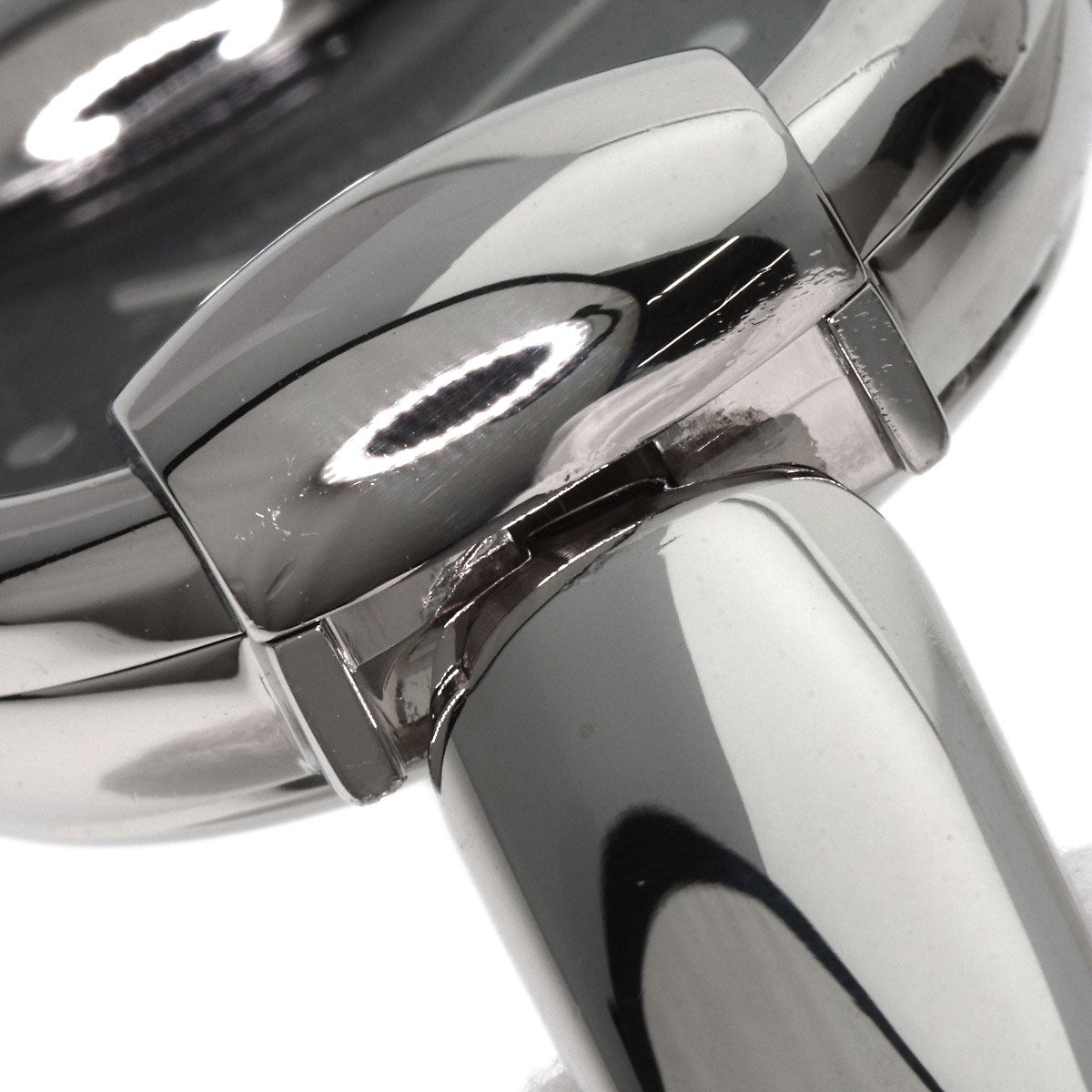 GUCCI Round face Watches 1400L Stainless Steel/Stainless Steel Ladies