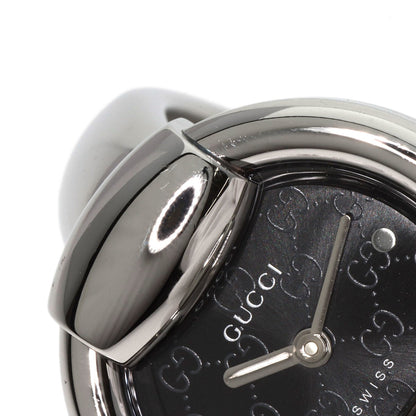 GUCCI Round face Watches 1400L Stainless Steel/Stainless Steel Ladies