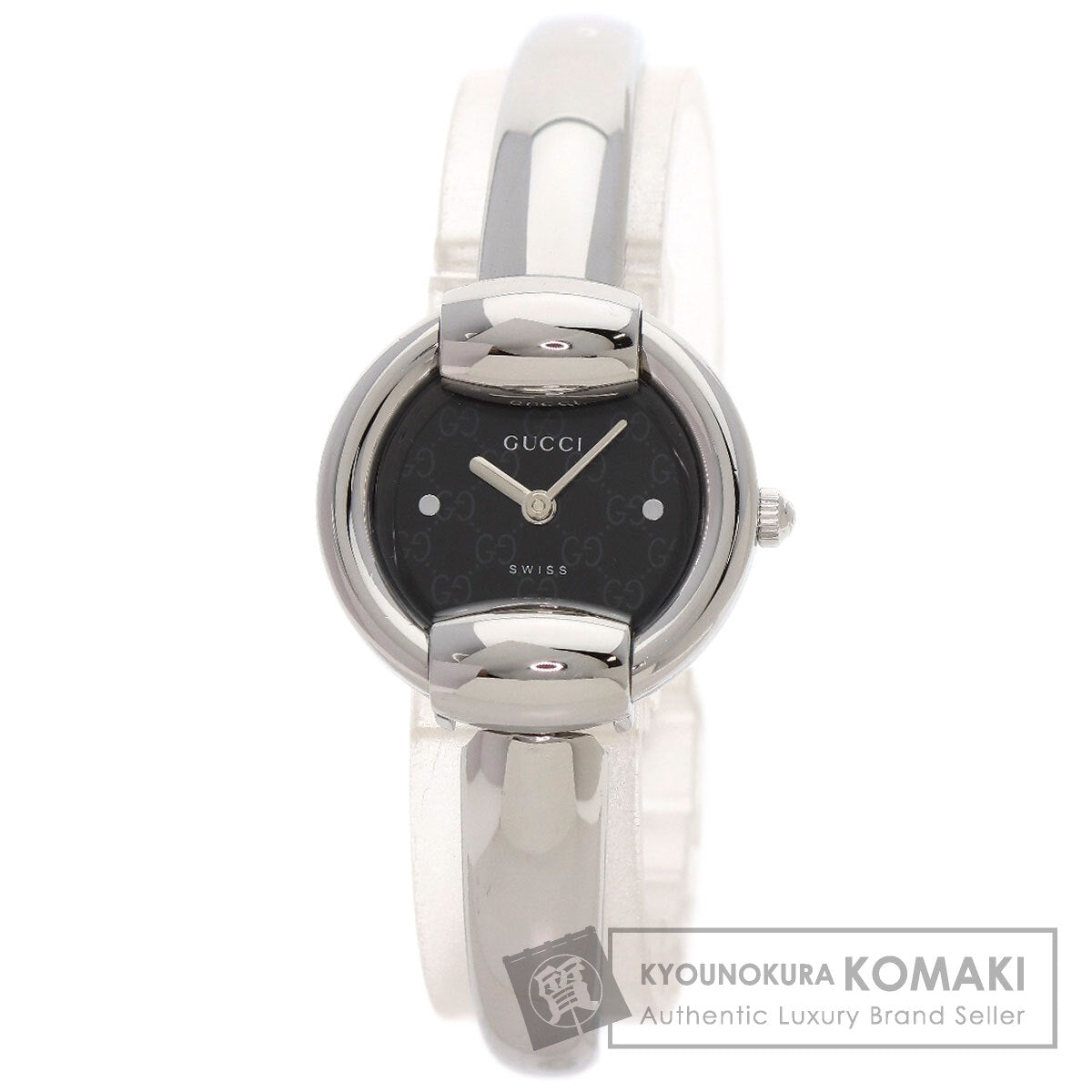 GUCCI Round face Watches 1400L Stainless Steel/Stainless Steel Ladies