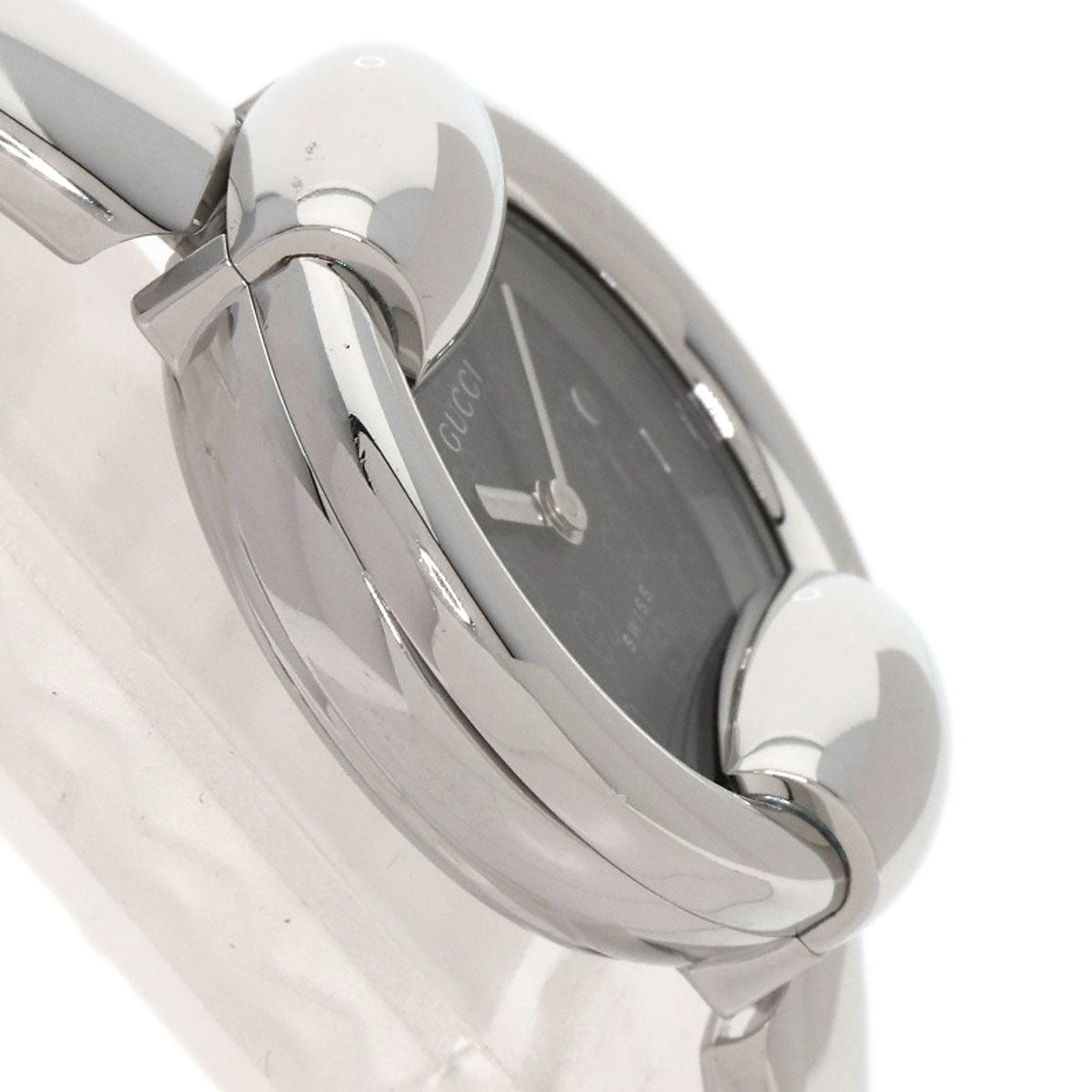 GUCCI Round face Watches 1400L Stainless Steel/Stainless Steel Ladies