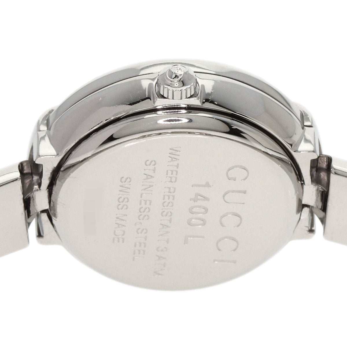 GUCCI Round face Watches 1400L Stainless Steel/Stainless Steel Ladies