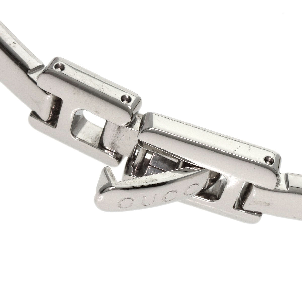 GUCCI Round face Watches 1400L Stainless Steel/Stainless Steel Ladies