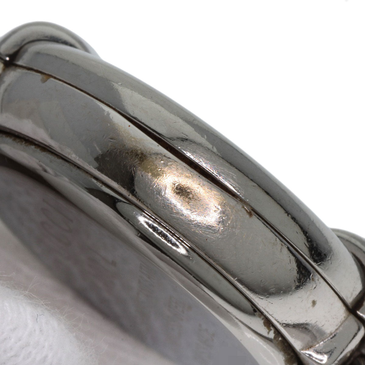 GUCCI round face bangle Watches 1400L Stainless Steel/Stainless Steel Ladies