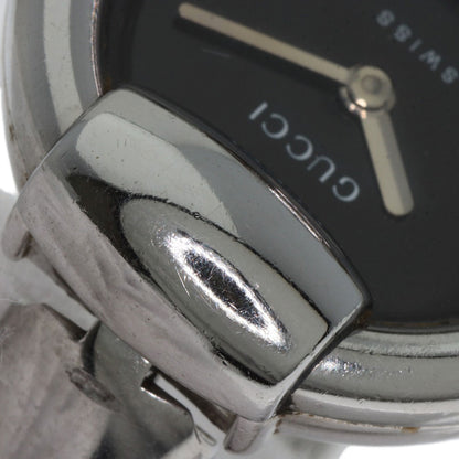 GUCCI round face bangle Watches 1400L Stainless Steel/Stainless Steel Ladies