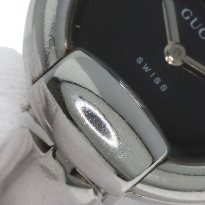 GUCCI round face bangle Watches 1400L Stainless Steel/Stainless Steel Ladies