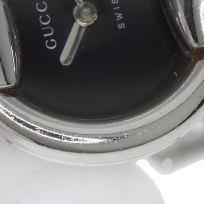 GUCCI round face bangle Watches 1400L Stainless Steel/Stainless Steel Ladies